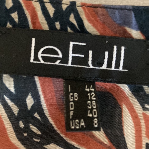 Le Full women boho top size 8 run small 4/6 - Picture 4 of 5
